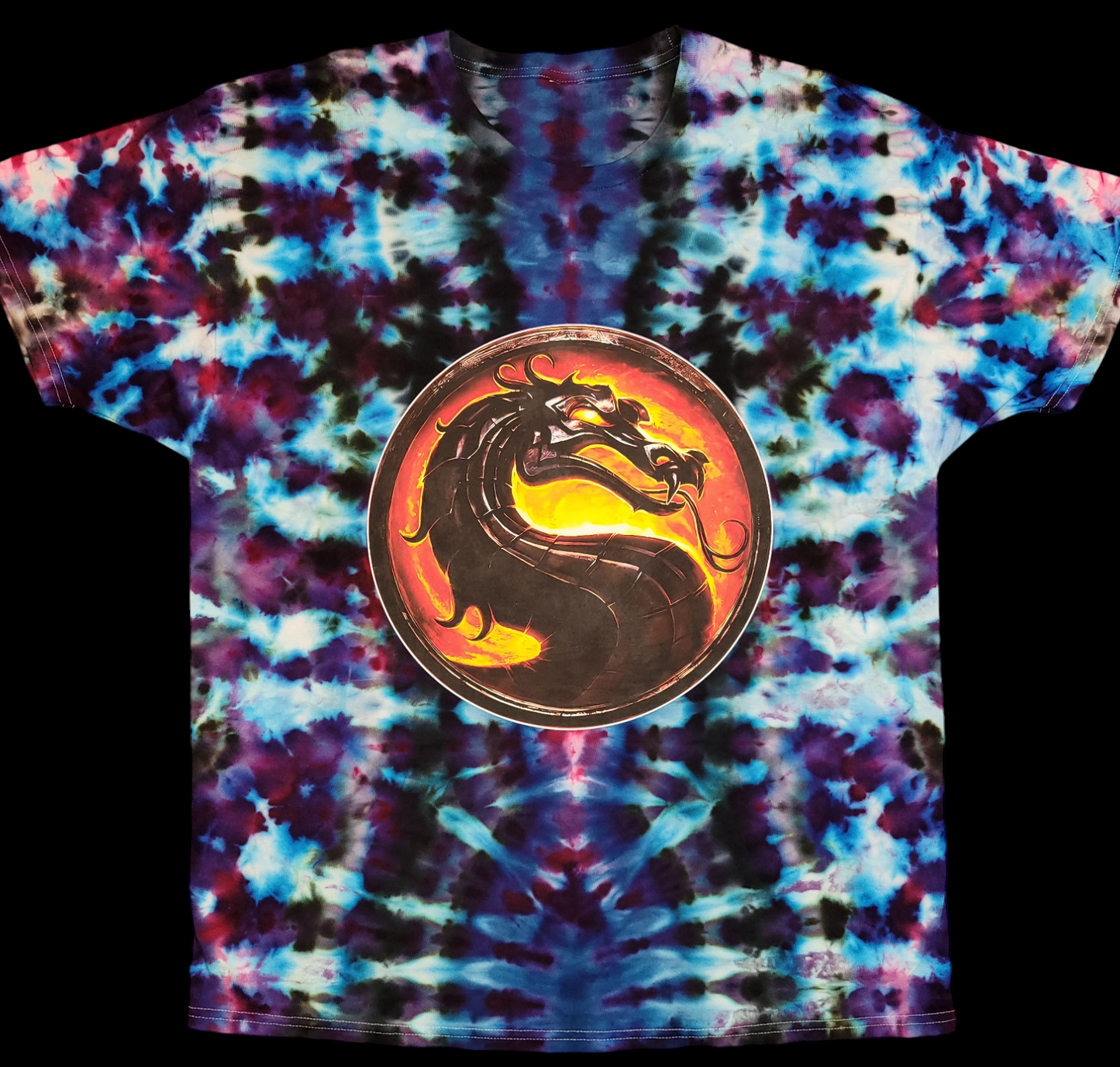 'Mortal Kombat" Tie-Dye (L)