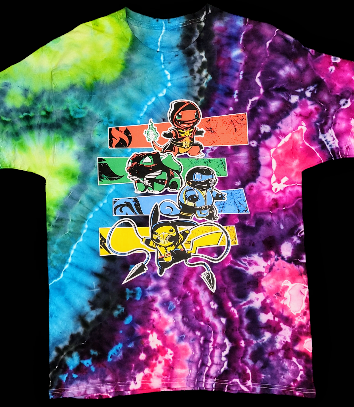 "MK Pokemon Squad" Tie-Dye (XL)